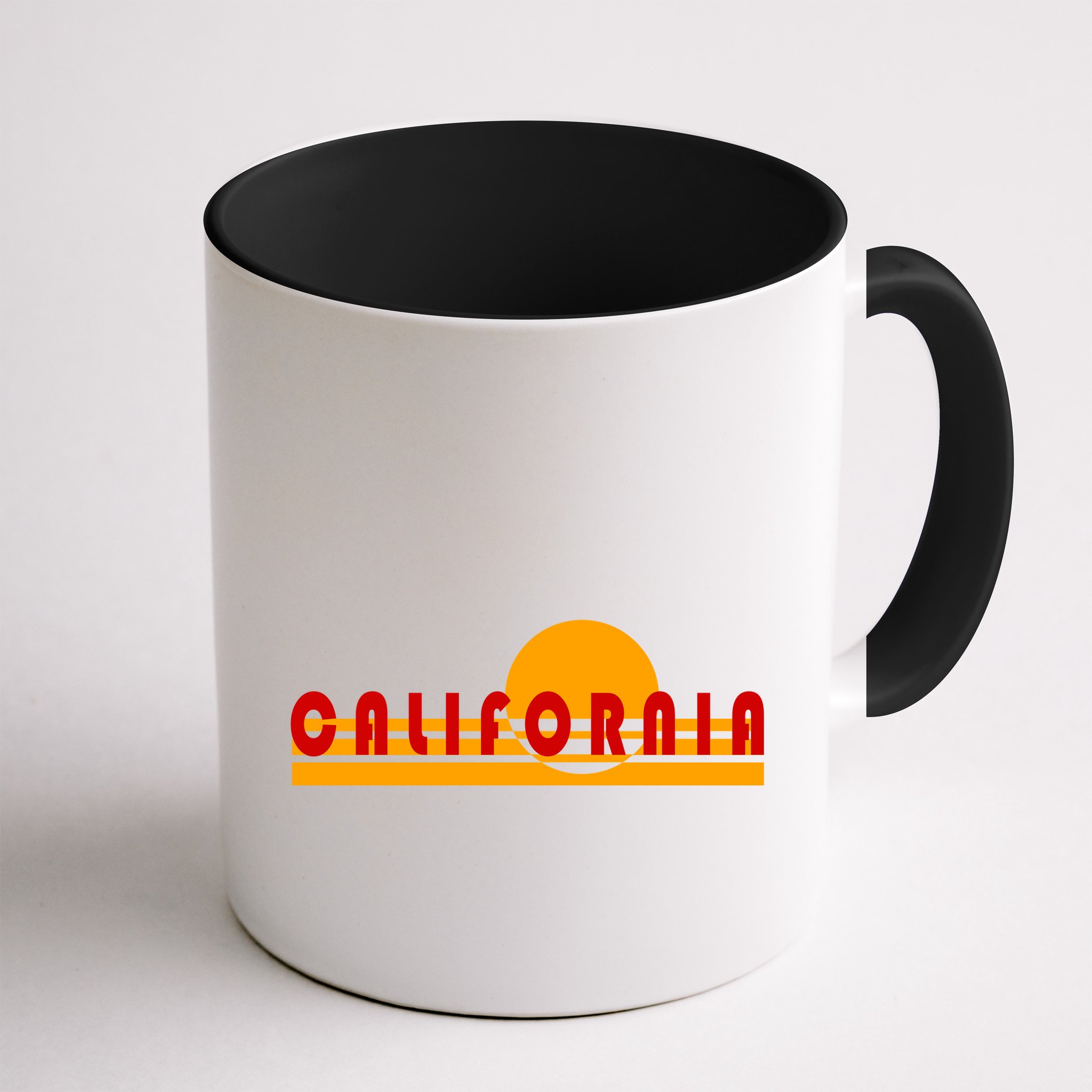 Vintage Retro California Simple Sinset Mug