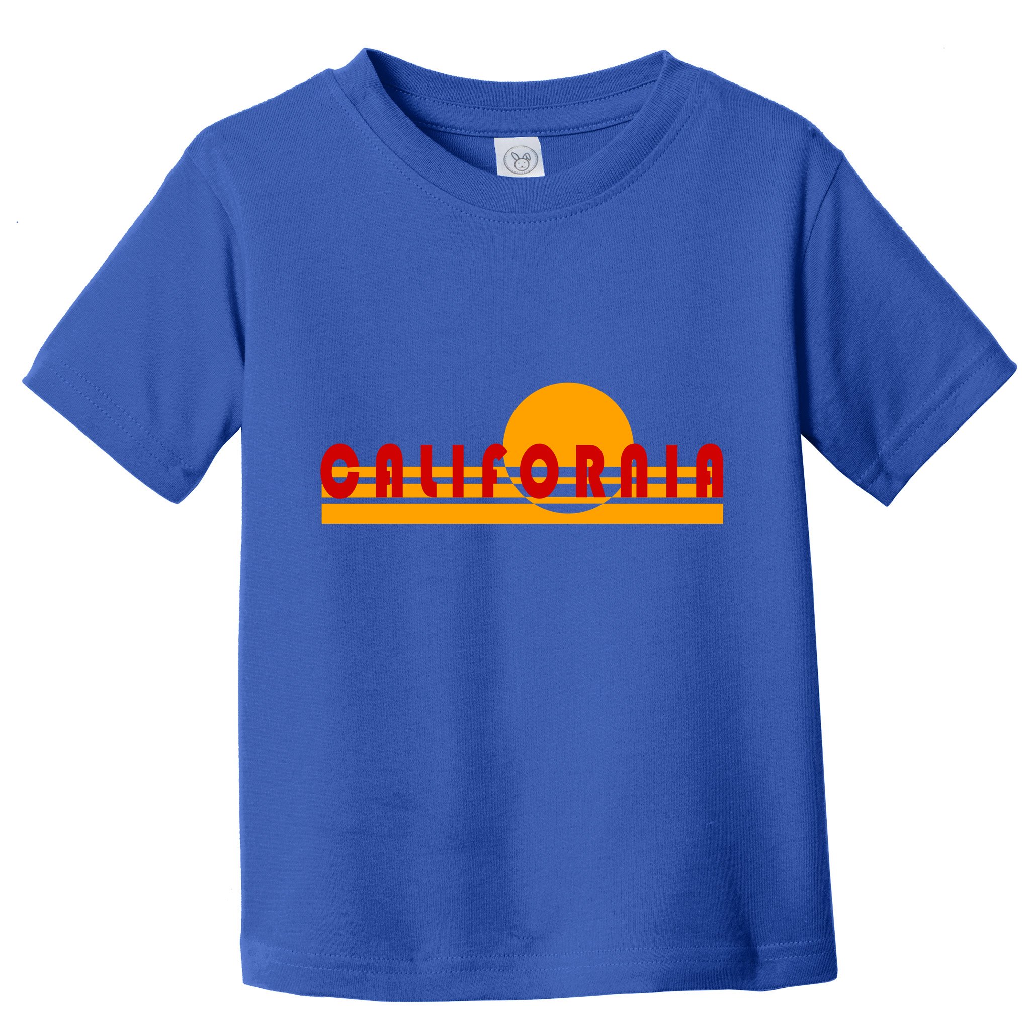 Vintage Retro California Simple Sinset Toddler T-Shirt