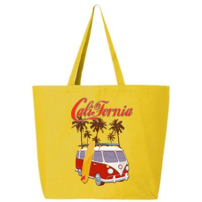 Vintage Retro California Surf Van 25L Jumbo Tote