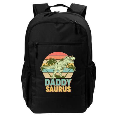 Vintage Retro Daddy Saurus T-Rex Dinosaur Backpack