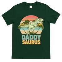 Vintage Retro Daddy Saurus T-Rex Dinosaur T-Shirt