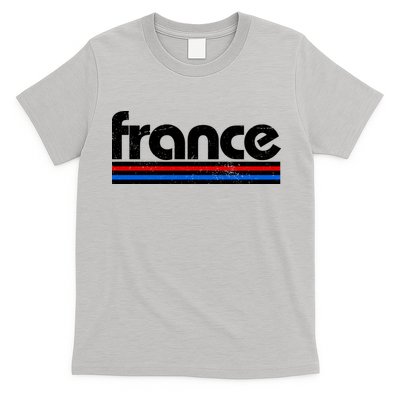 Vintage Retro France Logo T-Shirt