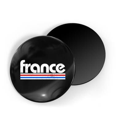Vintage Retro France Logo Magnet
