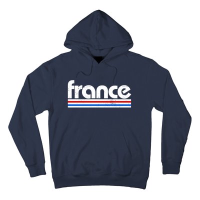 Vintage Retro France Logo Hoodie