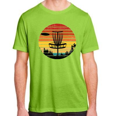 Vintage retro Frisbee Golf Adult ChromaSoft Performance T-Shirt