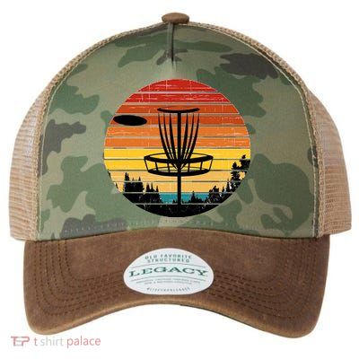 Vintage retro Frisbee Golf Legacy Tie Dye Trucker Hat