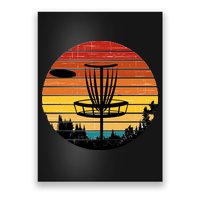 Vintage retro Frisbee Golf Poster
