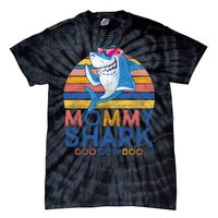 Vintage Retro Mommy Shark Doo Tie-Dye T-Shirt