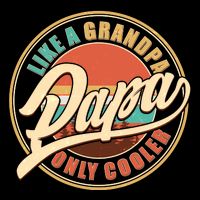 Vintage Retro Papa Like A Grandpa Only Cooler Mug