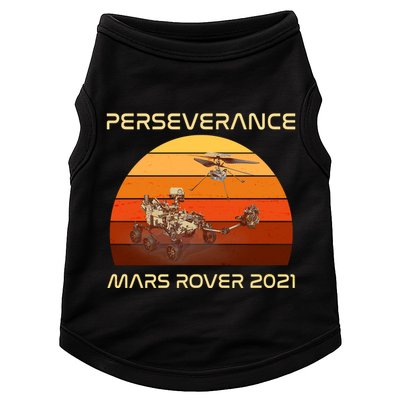 Vintage Retro Perseverance Mars Rover 2021 Doggie Tank