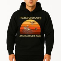 Vintage Retro Perseverance Mars Rover 2021 Hoodie