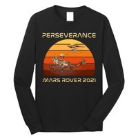 Vintage Retro Perseverance Mars Rover 2021 Long Sleeve Shirt