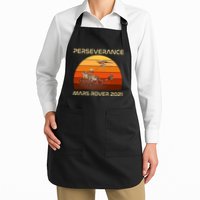Vintage Retro Perseverance Mars Rover 2021 Apron