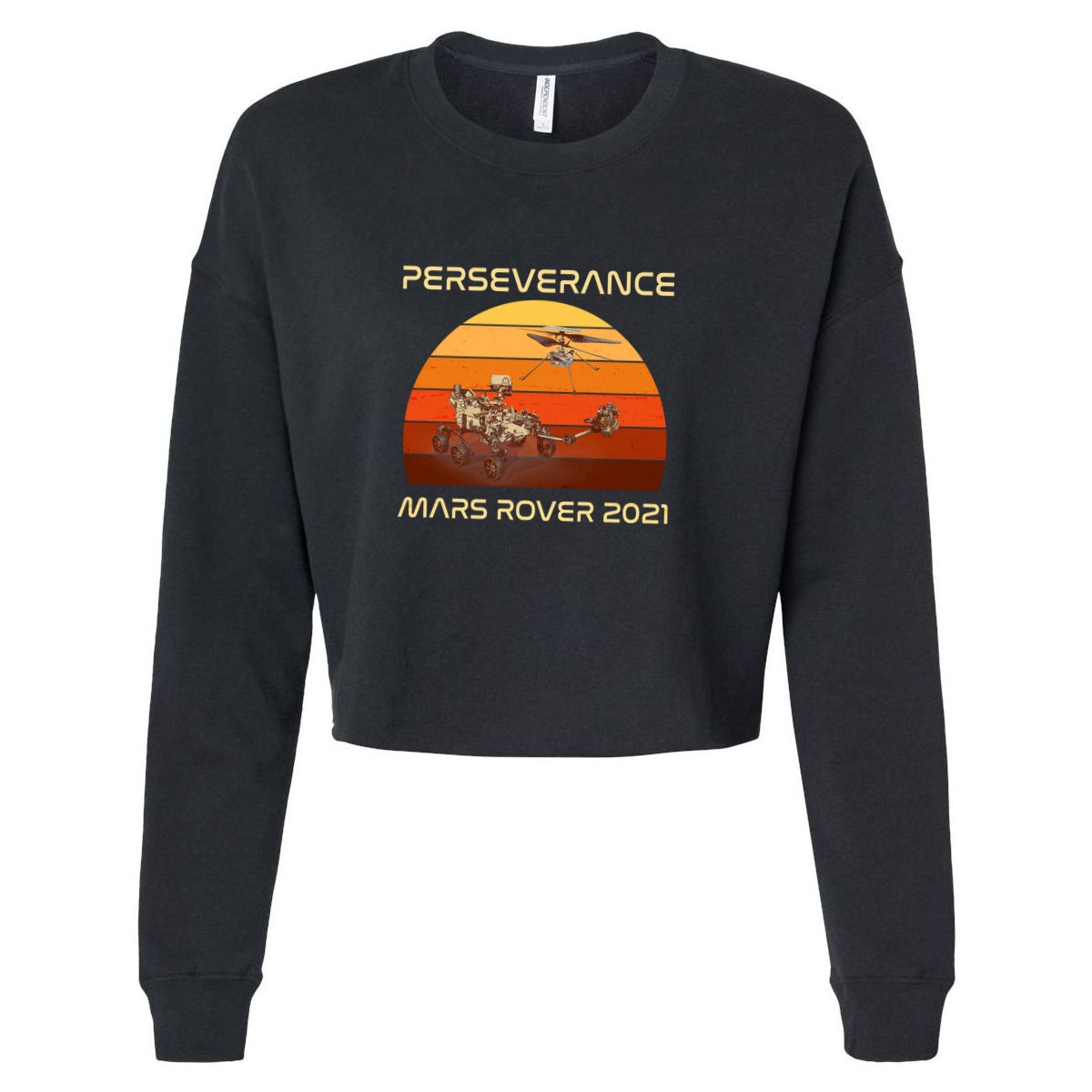 Vintage Retro Perseverance Mars Rover 2021 Apron