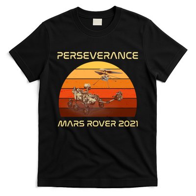 Vintage Retro Perseverance Mars Rover 2021 T-Shirt