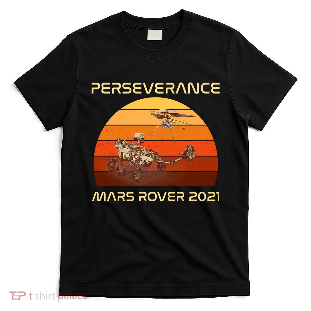Vintage Retro Perseverance Mars Rover 2021 T-Shirt