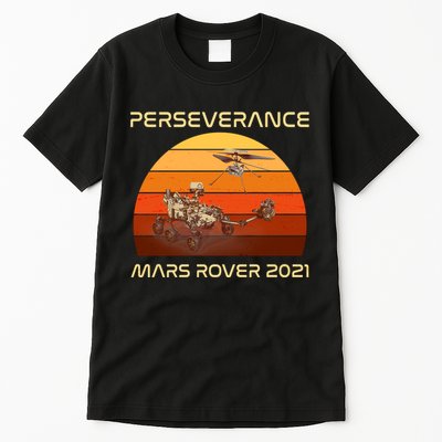 Vintage Retro Perseverance Mars Rover 2021 Tall T-Shirt