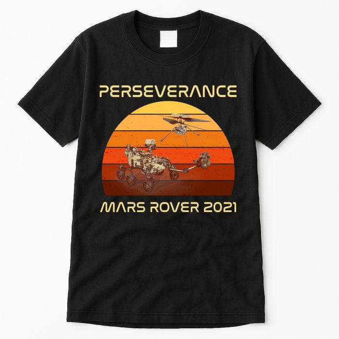 Vintage Retro Perseverance Mars Rover 2021 Tall T-Shirt