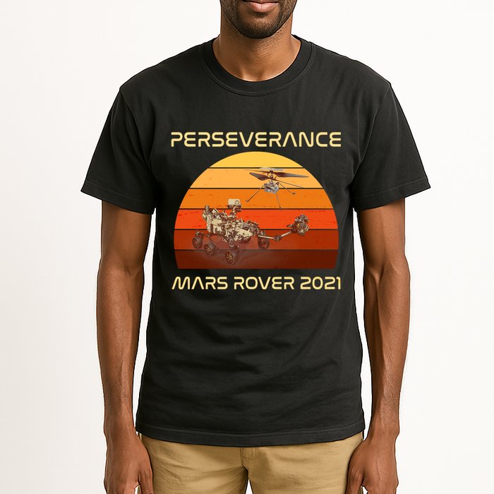 Vintage Retro Perseverance Mars Rover 2021 Tall T-Shirt
