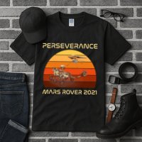 Vintage Retro Perseverance Mars Rover 2021 Tall T-Shirt