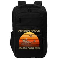 Vintage Retro Perseverance Mars Rover 2021 Impact Tech Backpack