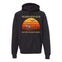 Vintage Retro Perseverance Mars Rover 2021 Premium Hoodie