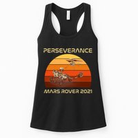 Vintage Retro Perseverance Mars Rover 2021 Womens Tank Top