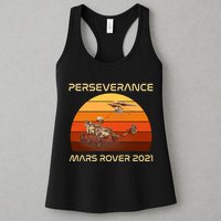 Vintage Retro Perseverance Mars Rover 2021 Womens Tank Top