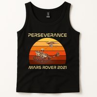Vintage Retro Perseverance Mars Rover 2021 Tank Top