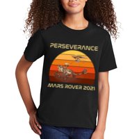 Vintage Retro Perseverance Mars Rover 2021 Kids T-Shirt