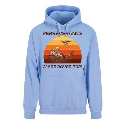 Vintage Retro Perseverance Mars Rover 2021 Unisex Surf Hoodie