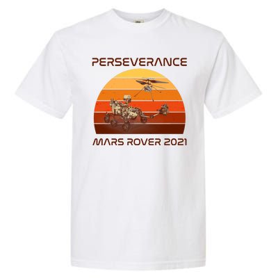 Vintage Retro Perseverance Mars Rover 2021 Garment-Dyed Heavyweight T-Shirt