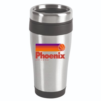 Vintage Retro Phoenix Arizona Basketball Logo 16oz Travel Tumbler