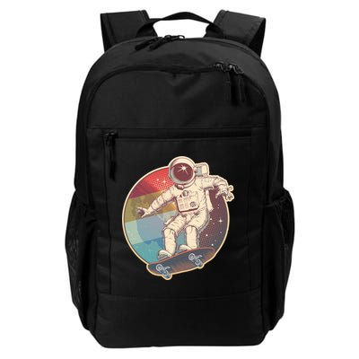 Vintage Retro Skateboarding Astronaut Backpack