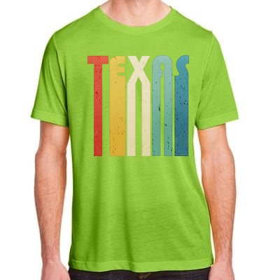 Vintage Retro Texas Adult ChromaSoft Performance T-Shirt