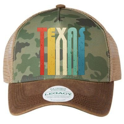 Vintage Retro Texas Legacy Tie Dye Trucker Hat