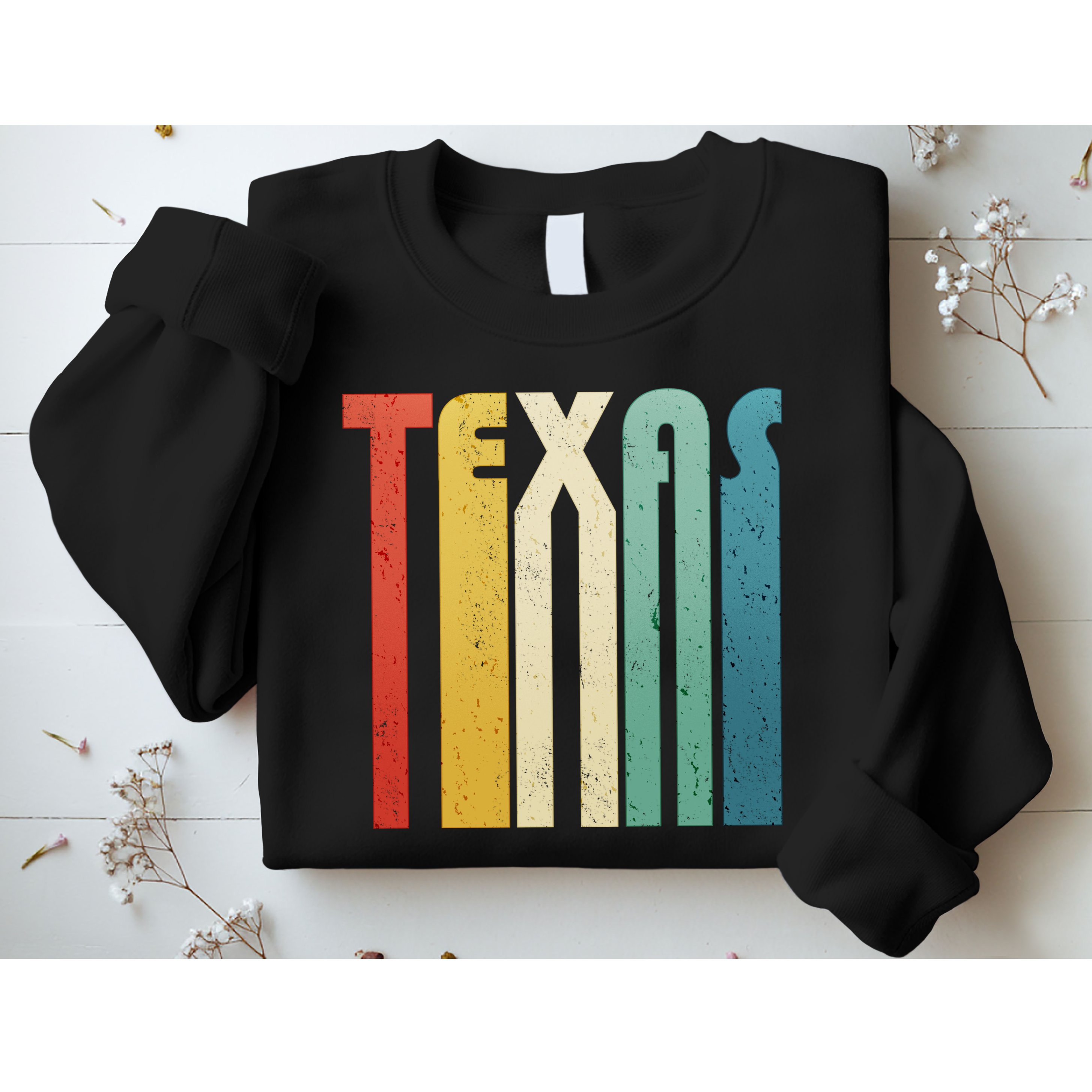 Vintage Retro Texas Sweatshirt