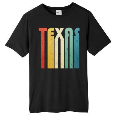 Vintage Retro Texas Tall Fusion ChromaSoft Performance T-Shirt