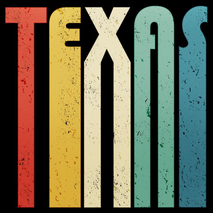 Vintage Retro Texas Bucket Hat