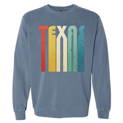 Vintage Retro Texas Garment-Dyed Sweatshirt