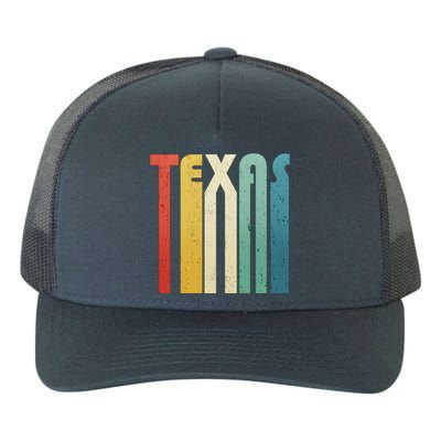 Vintage Retro Texas Yupoong Adult 5-Panel Trucker Hat