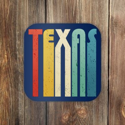 Vintage Retro Texas Coaster