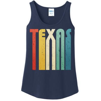 Vintage Retro Texas Ladies Essential Tank