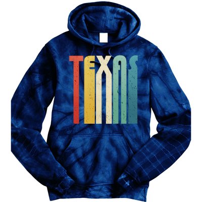 Vintage Retro Texas Tie Dye Hoodie