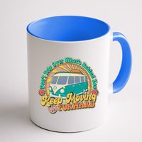 Vintage Retro VW Bus Keep Moving Forward Sunshine Coffee Mug