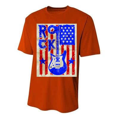 Vintage Rock Electric Guitar USA Performance Sprint T-Shirt