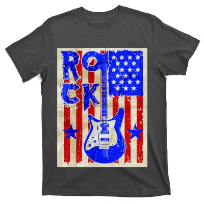 Vintage Rock Electric Guitar USA T-Shirt