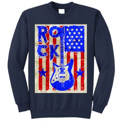 Vintage Rock Electric Guitar USA Sweatshirt