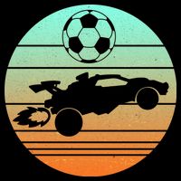 Vintage Rocket RC Soccer Car League Gamer Poster