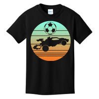 Vintage Rocket RC Soccer Car League Gamer Kids T-Shirt